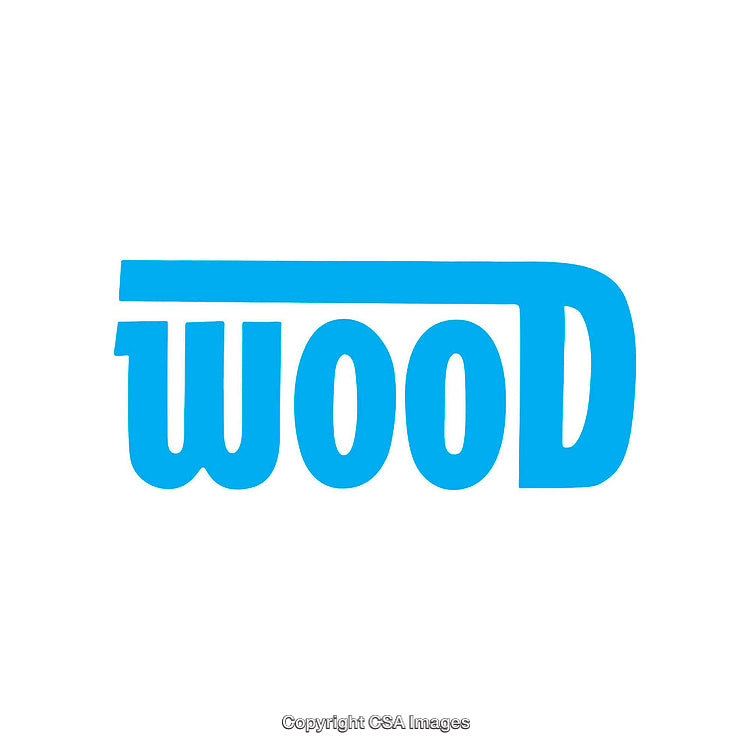 Blue Word Art Featuring Unique Typography on White Background