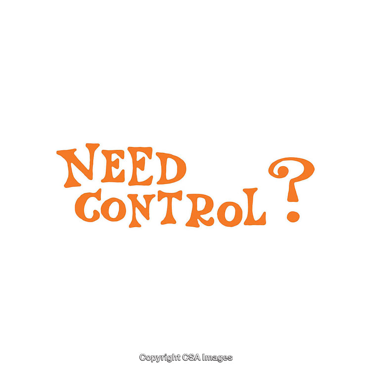 Bold Question in Orange Text on a White Background