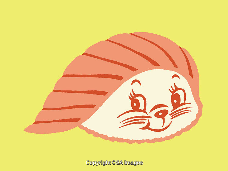 Whimsical Smiling Illustration of an Adorable Character in Bright Pastel Colors