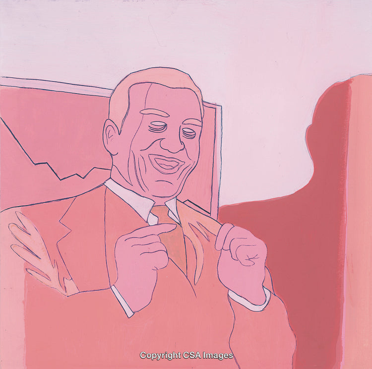 Businessman Giving a Presentation