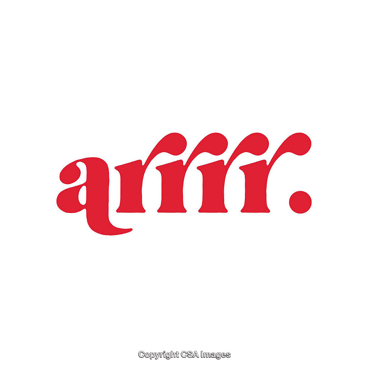 Creative Red Calligraphy Text Art on White Background
