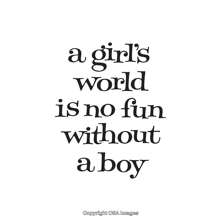 Inspirational Quote About Relationships and Fun in Elegant Typography
