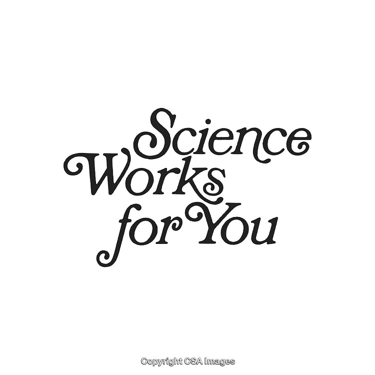 Stylized Text Promoting Science and Knowledge in Elegant Typography
