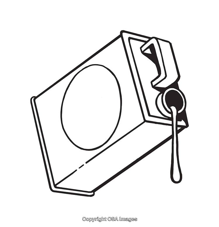 Black and White Line Art of a Pouring Liquid Container