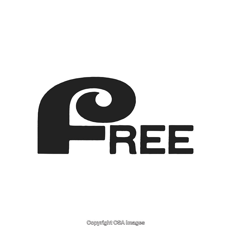 Vintage Spiral Decorative Free Text Design on White Background