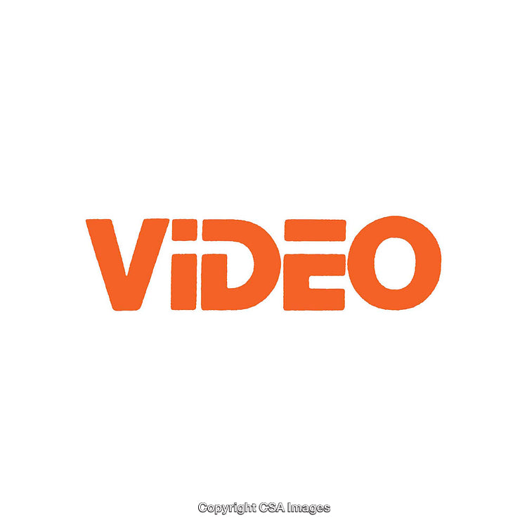 Orange Word Typography on a Plain White Background