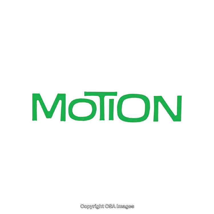 Minimalistic Green Typography Displayed on a Clean White Background