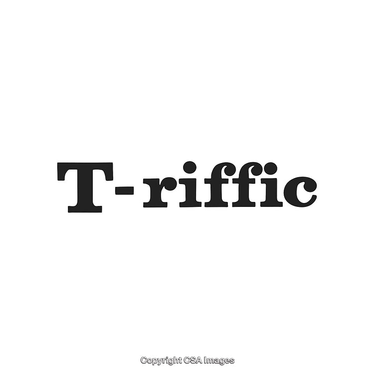 Humorous Typography Design Featuring Playful Wordplay in Bold Black Font