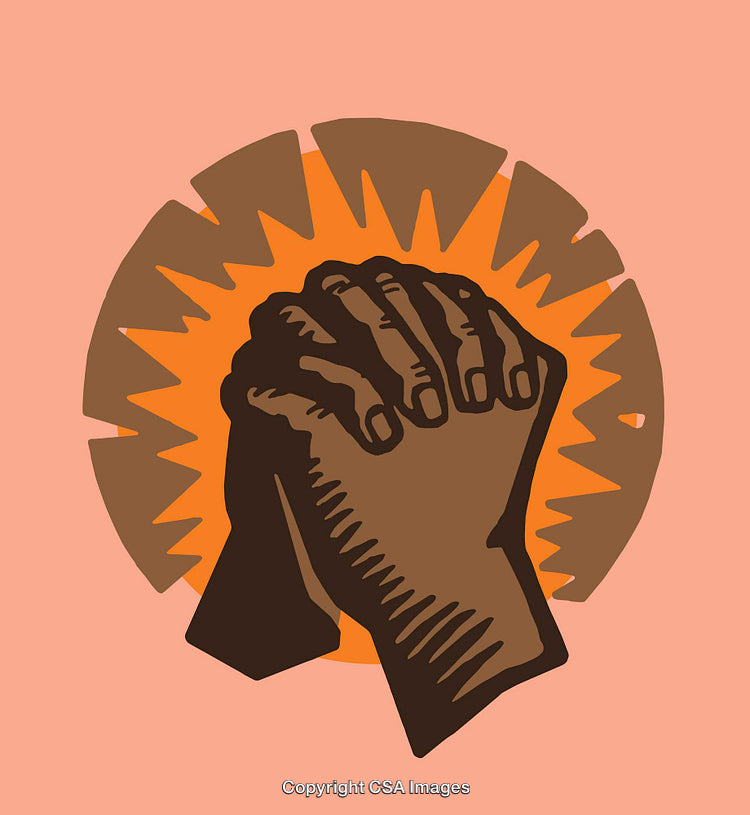 Illustration of Hands Joined Together Symbolizing Unity and Solidarity