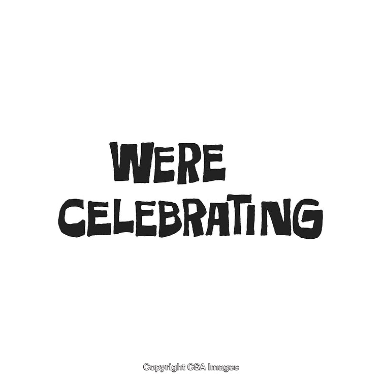 Celebratory Handwritten Typography Design With Playful and Casual Style