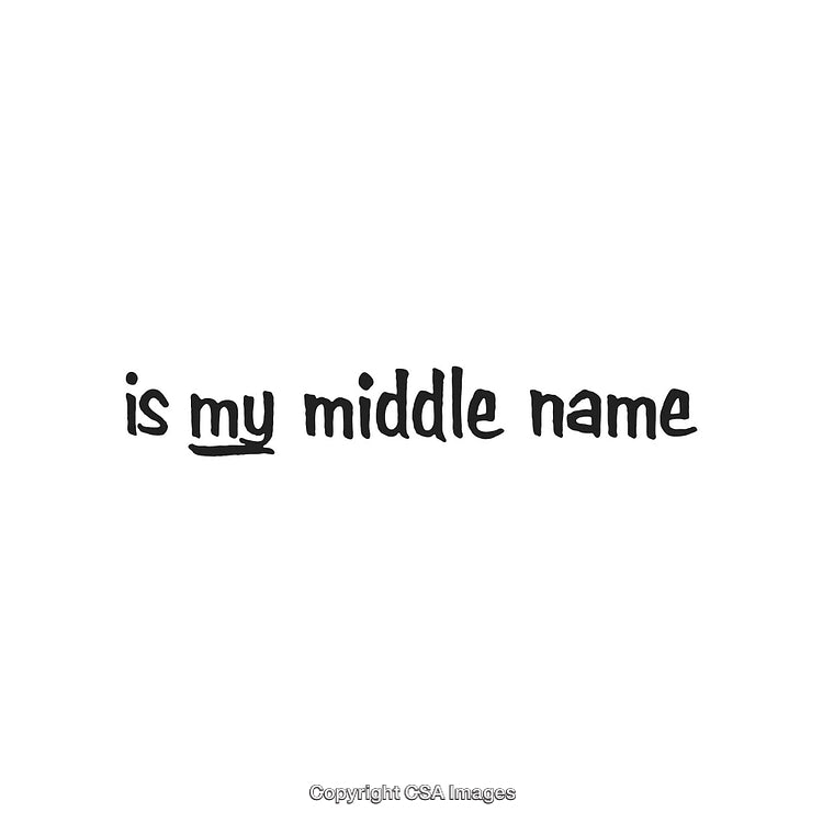Inspirational Handwritten Phrase Expressing Confidence and Individual Identity
