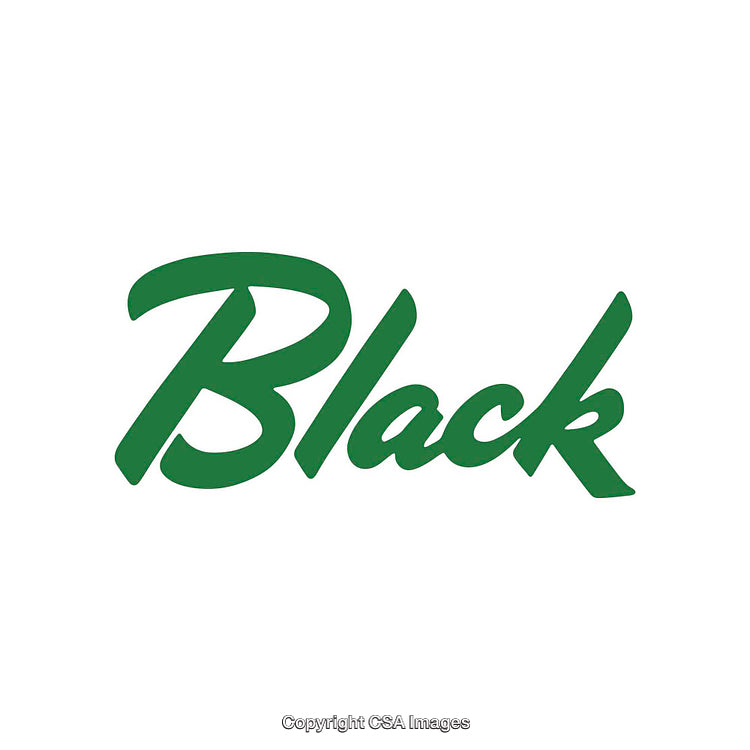 Bold Typography Design Featuring Stylized Green Text Black on White Background