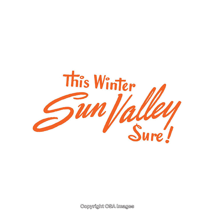 Retro Style Typography Design Saying This Winter in Bold Artistic Fonts