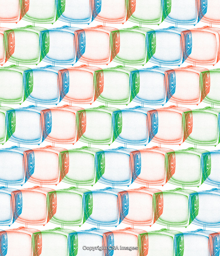 Tv set pattern