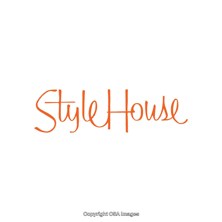Stylish Orange Handwritten Logo on a White Background
