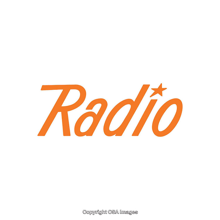 Minimalistic Orange Typography With Star on White Background