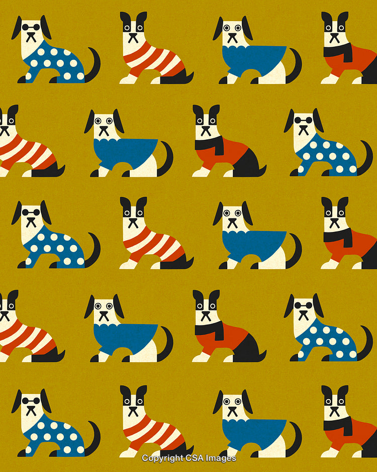 Pattern of Dogs