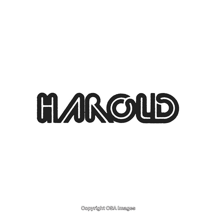 Modern Retro Style Text Logo in Bold Black Typeface on White Background