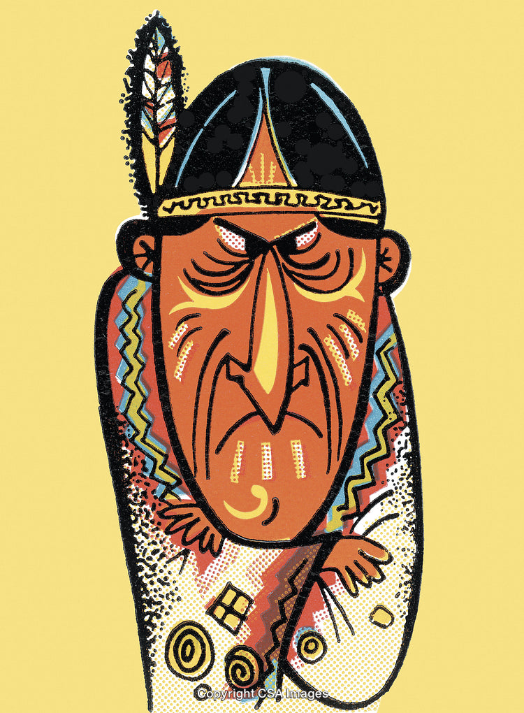 Grumpy Indian Chief