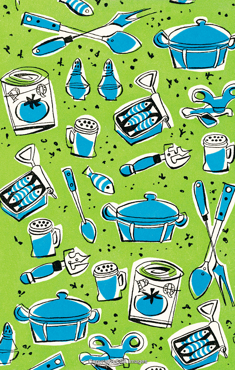 Kitchen appliances pattern