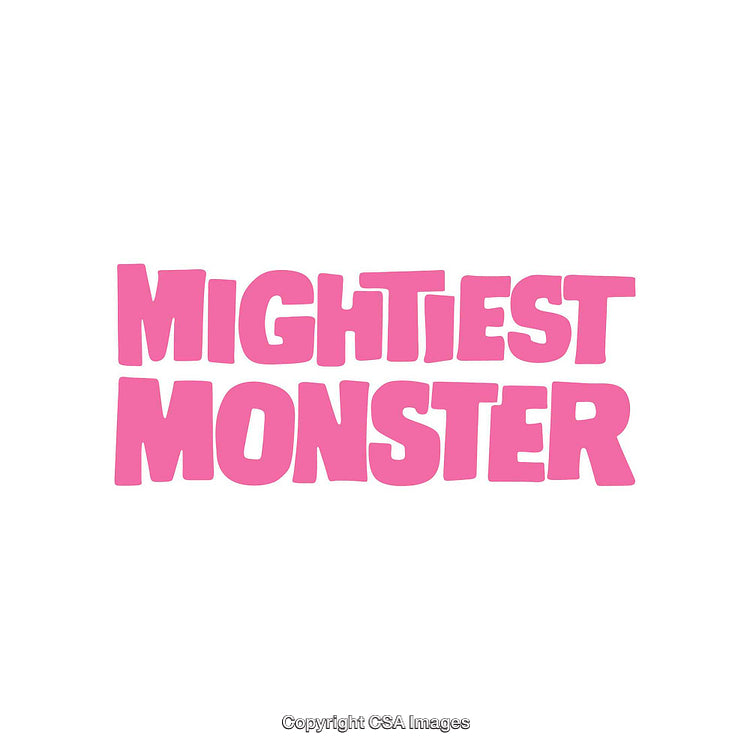 Playful Typography Design Featuring Pink Letters on White Background