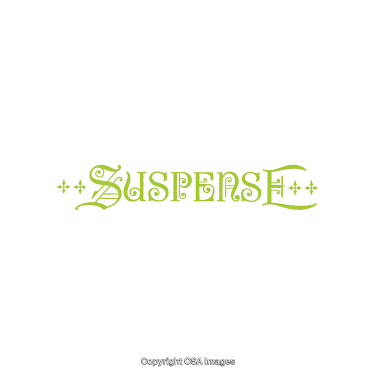 Stylized Text Design Featuring Decorative Green Typography on White Background