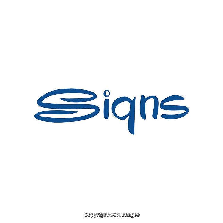 Creative Word Design Featuring Stylized Text in Blue on a White Background