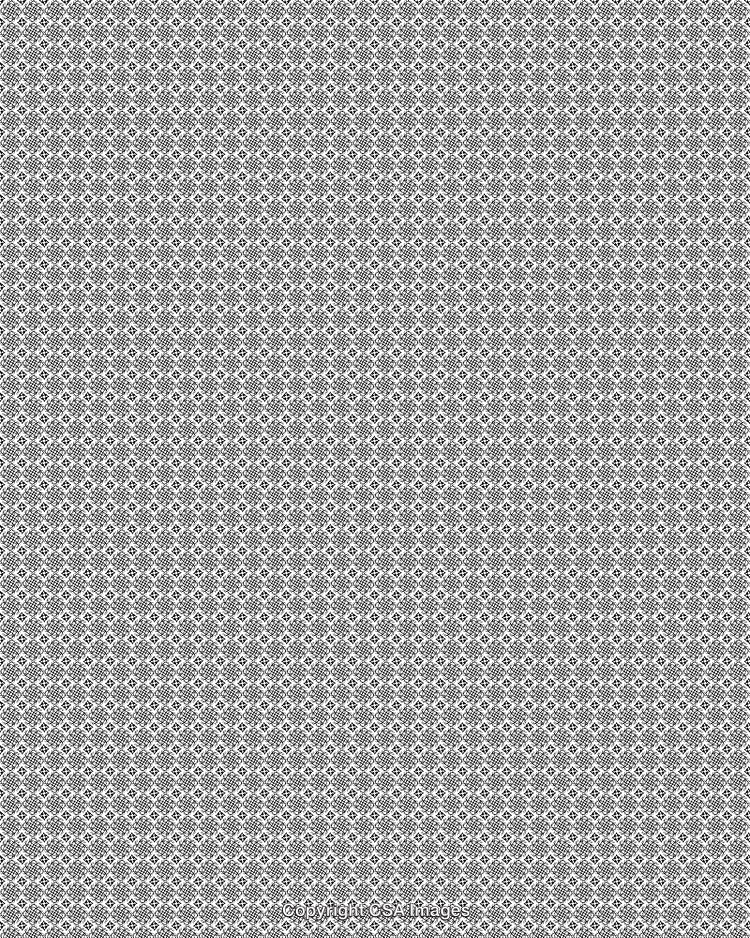 Detailed Black and White Geometric Patterned Abstract Background
