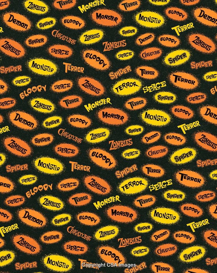 Halloween pattern