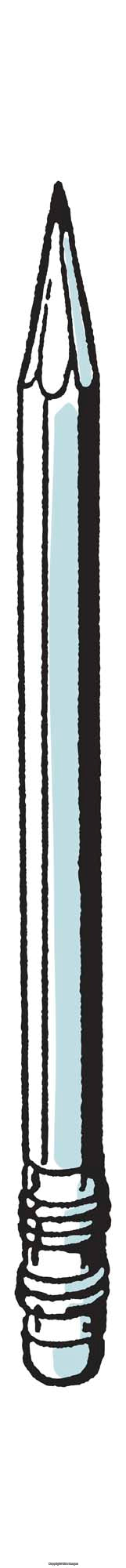 Illustration of a Pencil Highlighting Details and Design